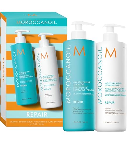 Amazon.com: Moroccanoil Moisture Repair Shampoo and Conditioner